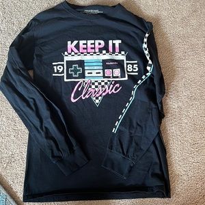 Nintendo long sleeve